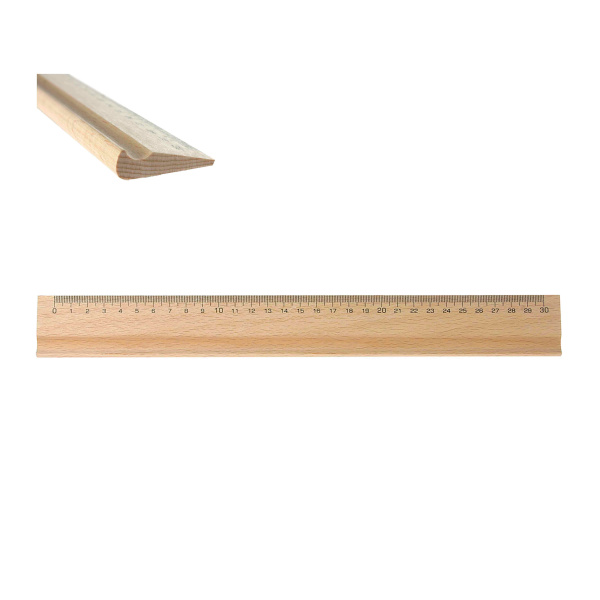 Righello in legno 30cm