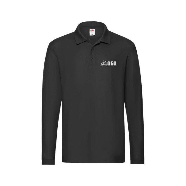 Personalizza polo a maniche lungo | uomo