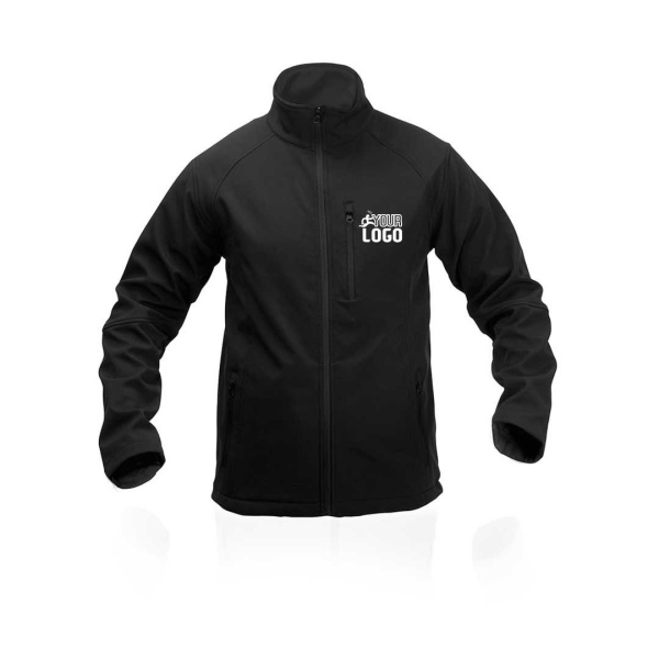 Giacca impermeabile soft shell personalizzata