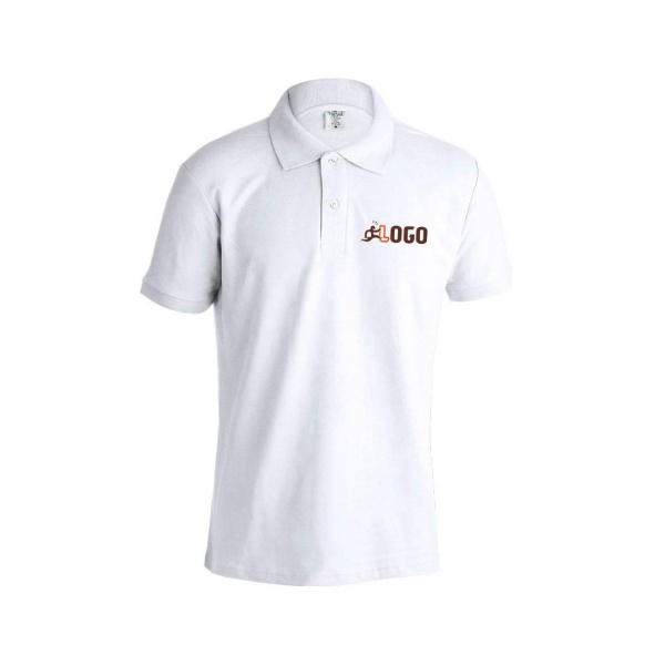 Stampa polo personalizzate bianche | uomo 180gr