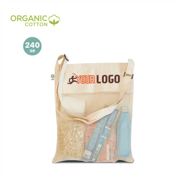 Tracolla in cotone organico | 39 x 49 cm | 240 g