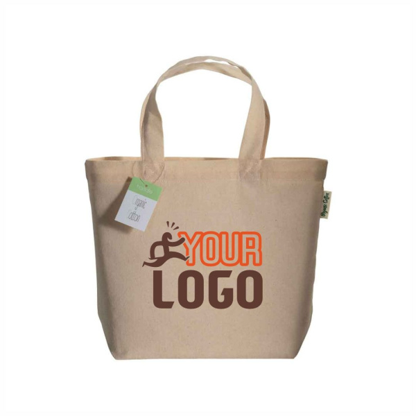 Borse personalizzabili con manici corti | 24 x 32 | 120 g