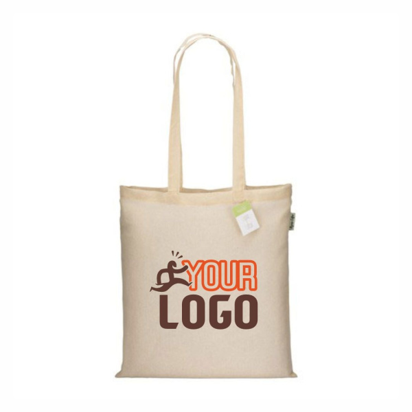 Shopper in cotone personalizzata da pubblicità | 100 g | 38 X 42 cm