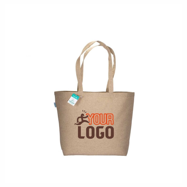 Shopper in cotone riciclato | 190 g | 50 x 36 x 16 cm