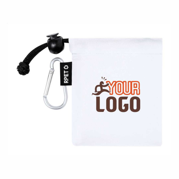 Poncho trasparente per bambini con custodia RPET