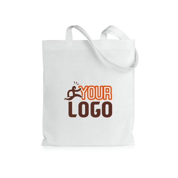 Borse personalizzate economiche in tnt da pubblicità | 36 x 40 cm | 70gr