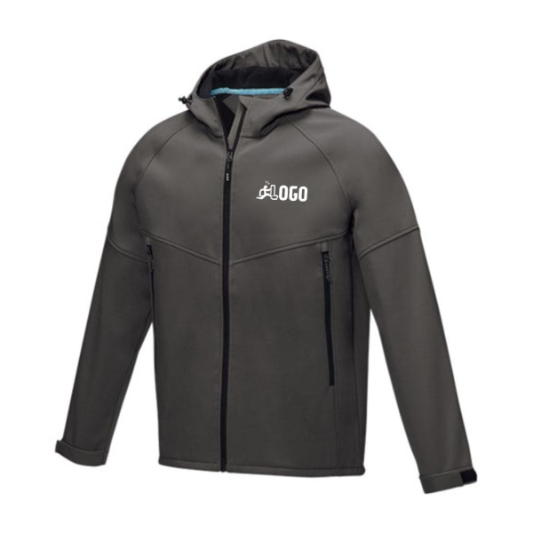 Giubbotto in softshell riciclato personalizzato | uomo