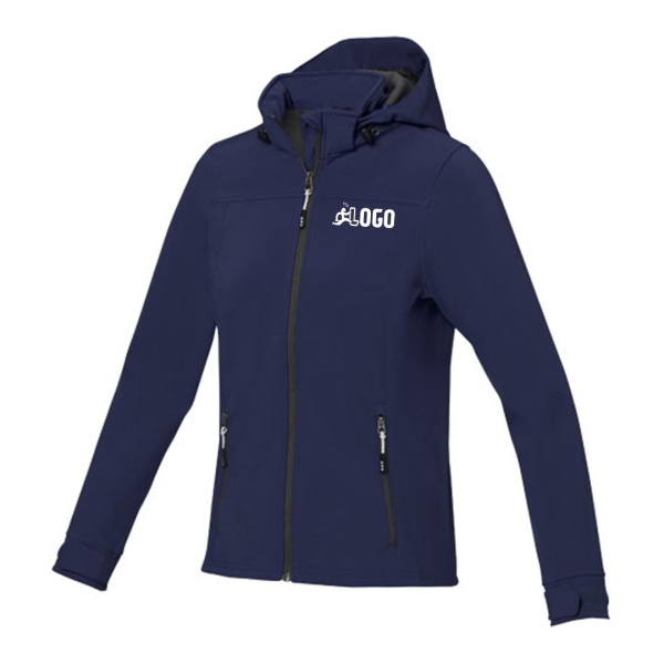 Giubbotto impermeabile personalizzato con cappuccio | donna