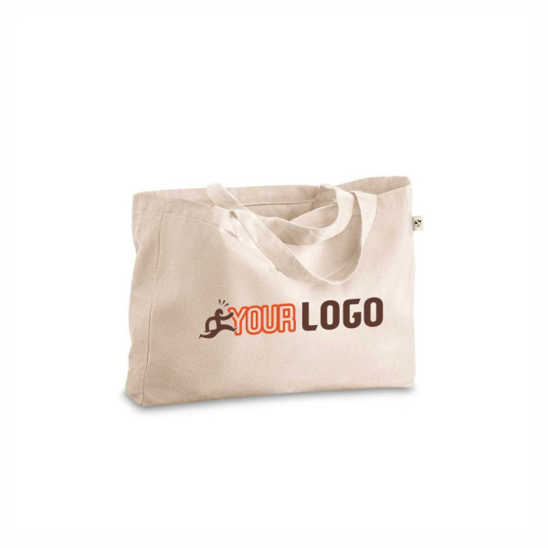 Borsa per la spesa in cotone | 50 x 37 x 12 cm | 280gr