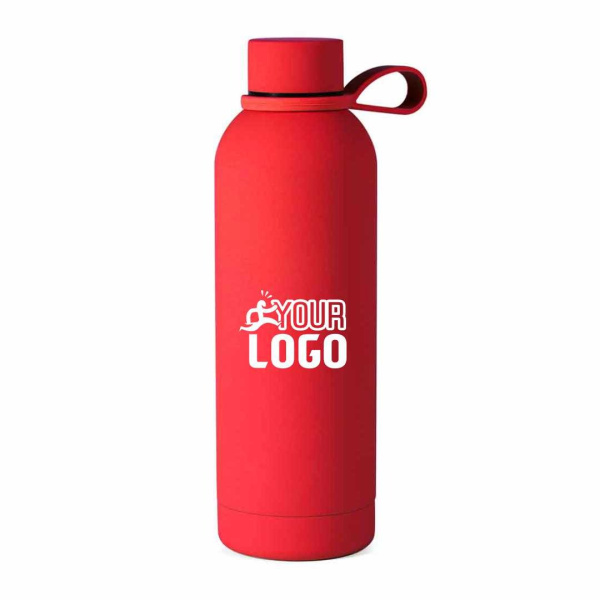 Borraccia 500ml doppia parete soft touch in acciaio