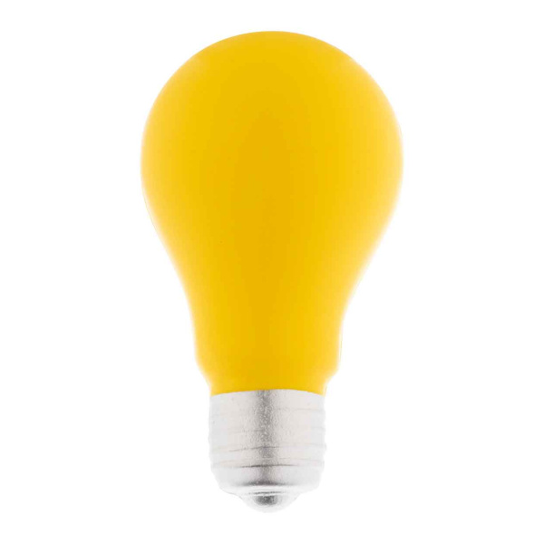 Antistress in schiuma PU a forma di lampadina