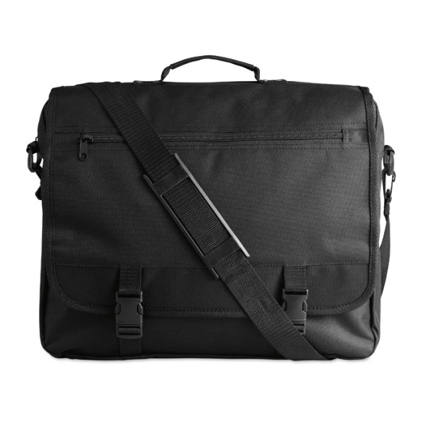 Borsa portadocumenti in poliestere con tracolla