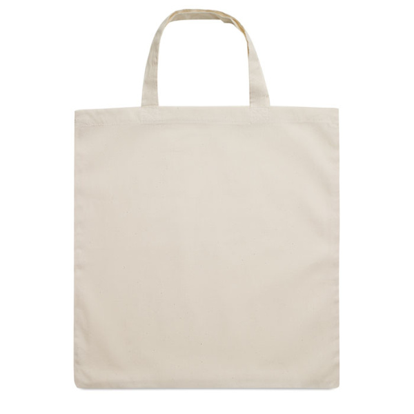 Borsa in cotone con manici corti | 140gr