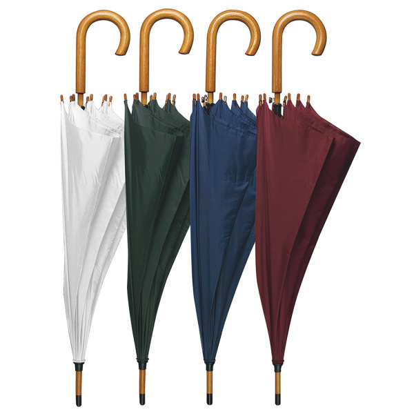 Ombrello automatico 23” in legno e nylon | Ø 100x89