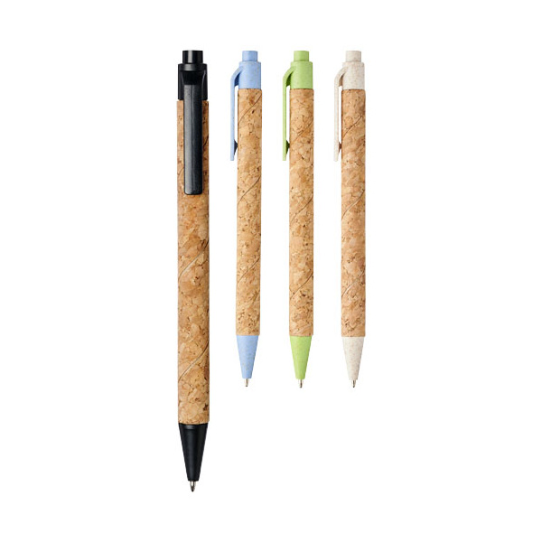 Penna in sughero e paglia di grano