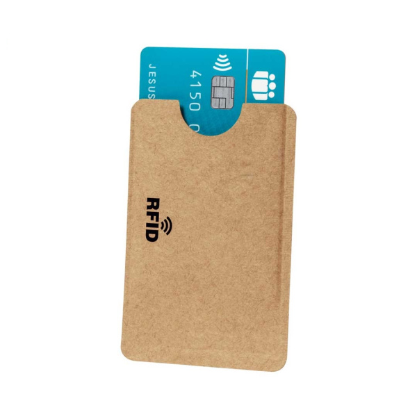 Porta carte RFID in carta riciclata