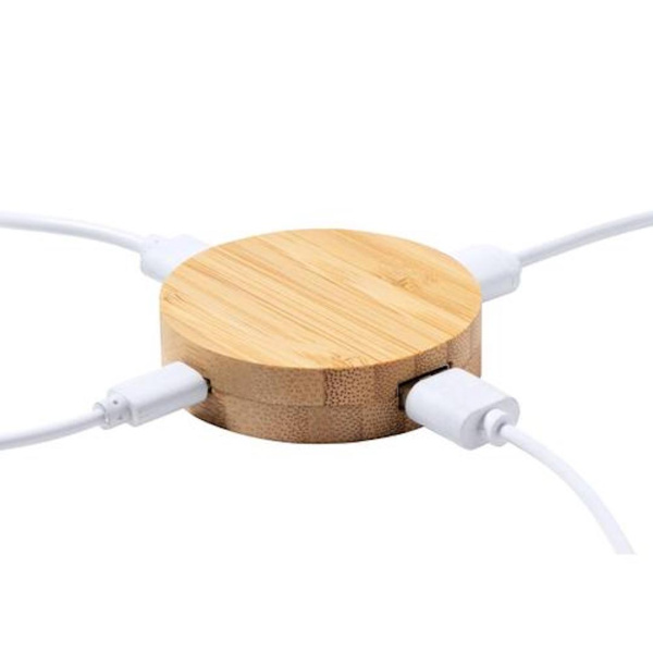 Porta USB in bamboo