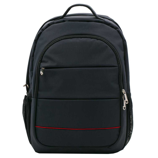Zaino laptop in poliestere Jacquard con tasche