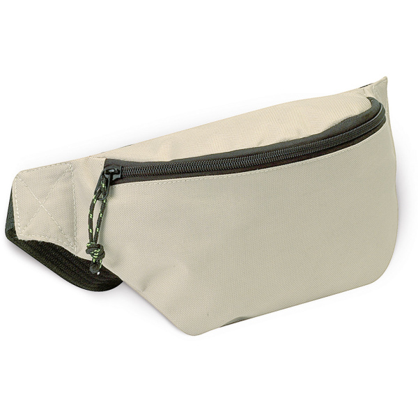 Marsupio sportivo in poliestere a 2 tasche