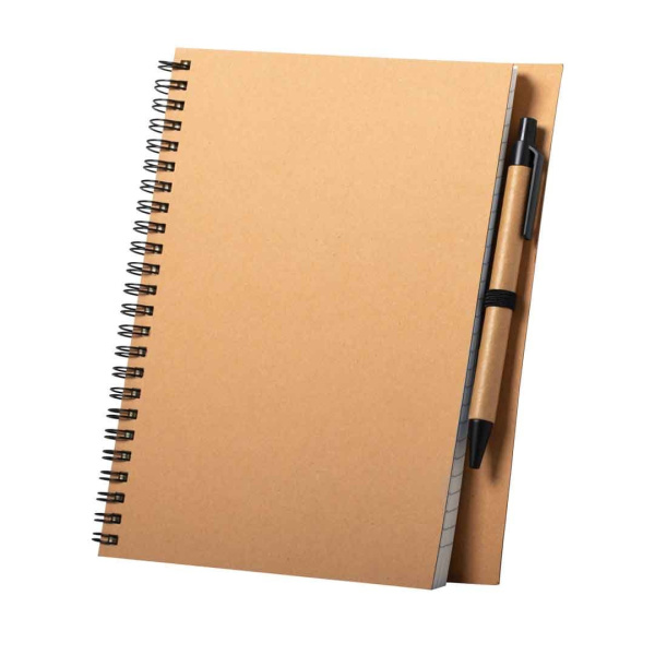 Quaderno in carta con logo da regalare