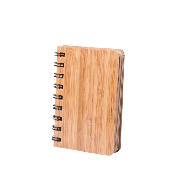 Quaderno in legno personalizzato A6