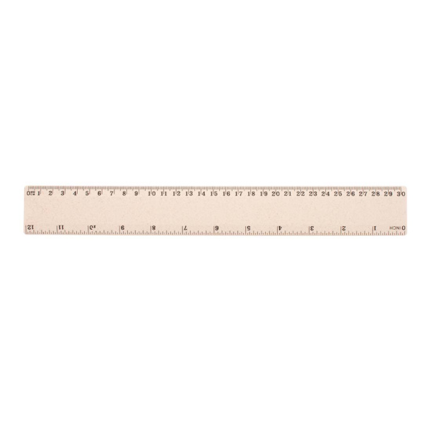 Righello da 30 cm in plastica ecologica di paglia di grano
