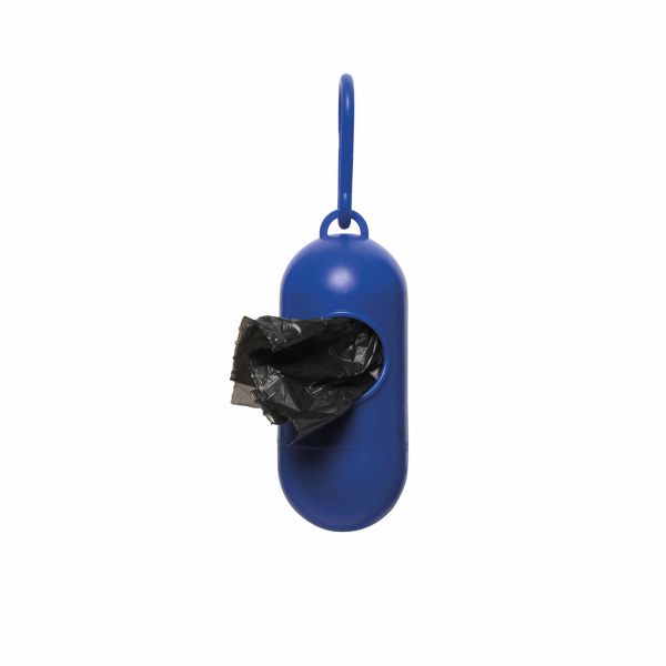 Dispenser a forma di pillola porta sacchetti 