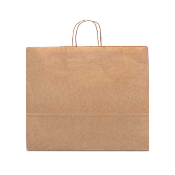 Sacchetto di carta 115gr avana di grande| 40x36x12 cm