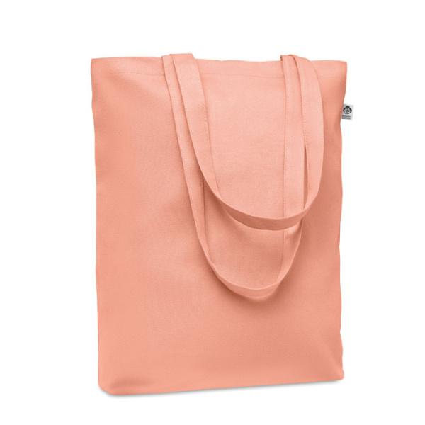 Shopper in cotone biologico con manici lunghi EcoBag 270 gr