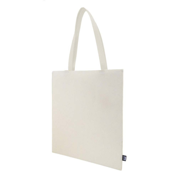 Shopper in feltro RPET colorato con manici lunghi