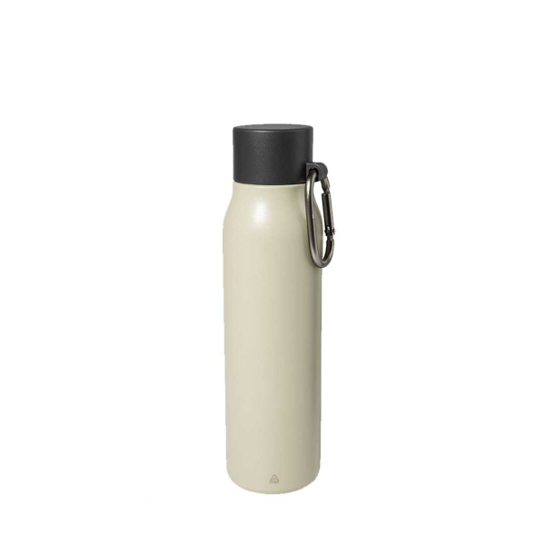 Borraccia termica in acciaio riciclato con moschettone 500 ml 
