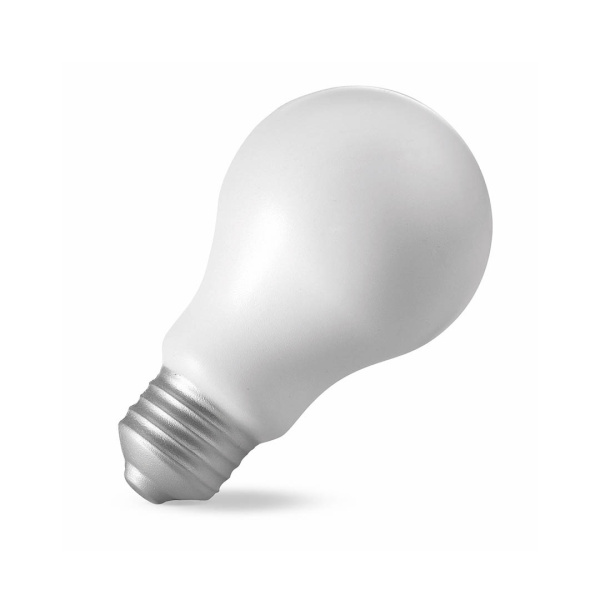 Antistress in schiuma PU a forma di lampadina