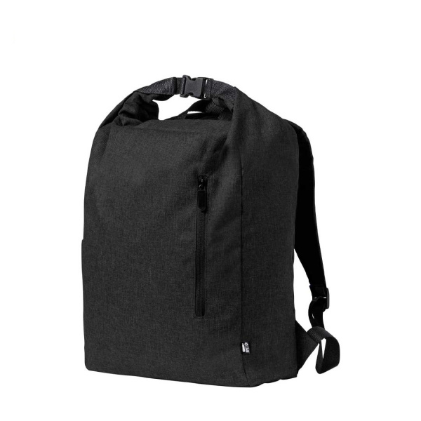 Zaino rolltop impermeabile in RPET
