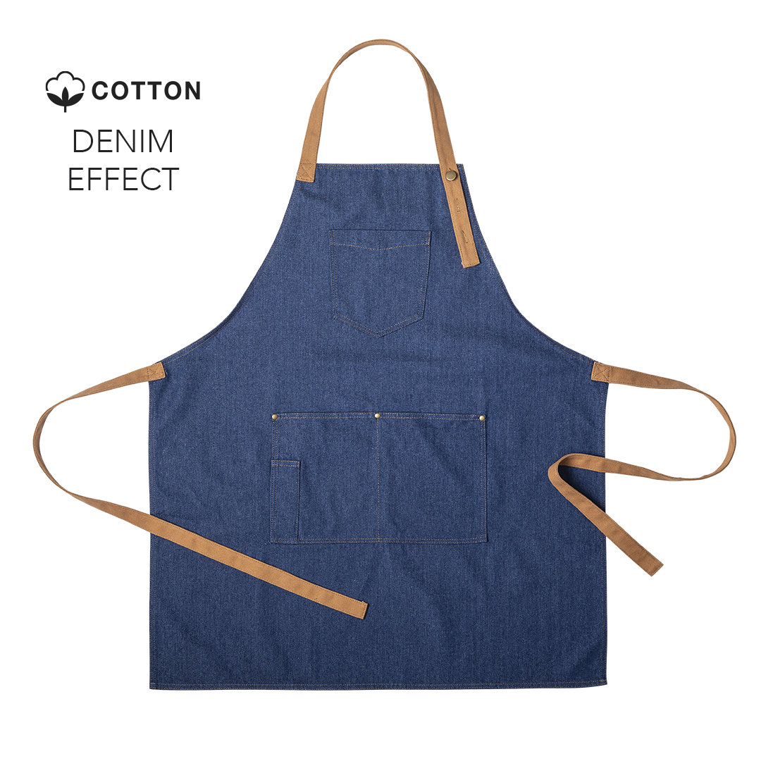 Grembiule cucina in jeans personalizzato