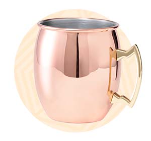 Icona tazze personalizzate rame per scoprire bicchieri personalizzati