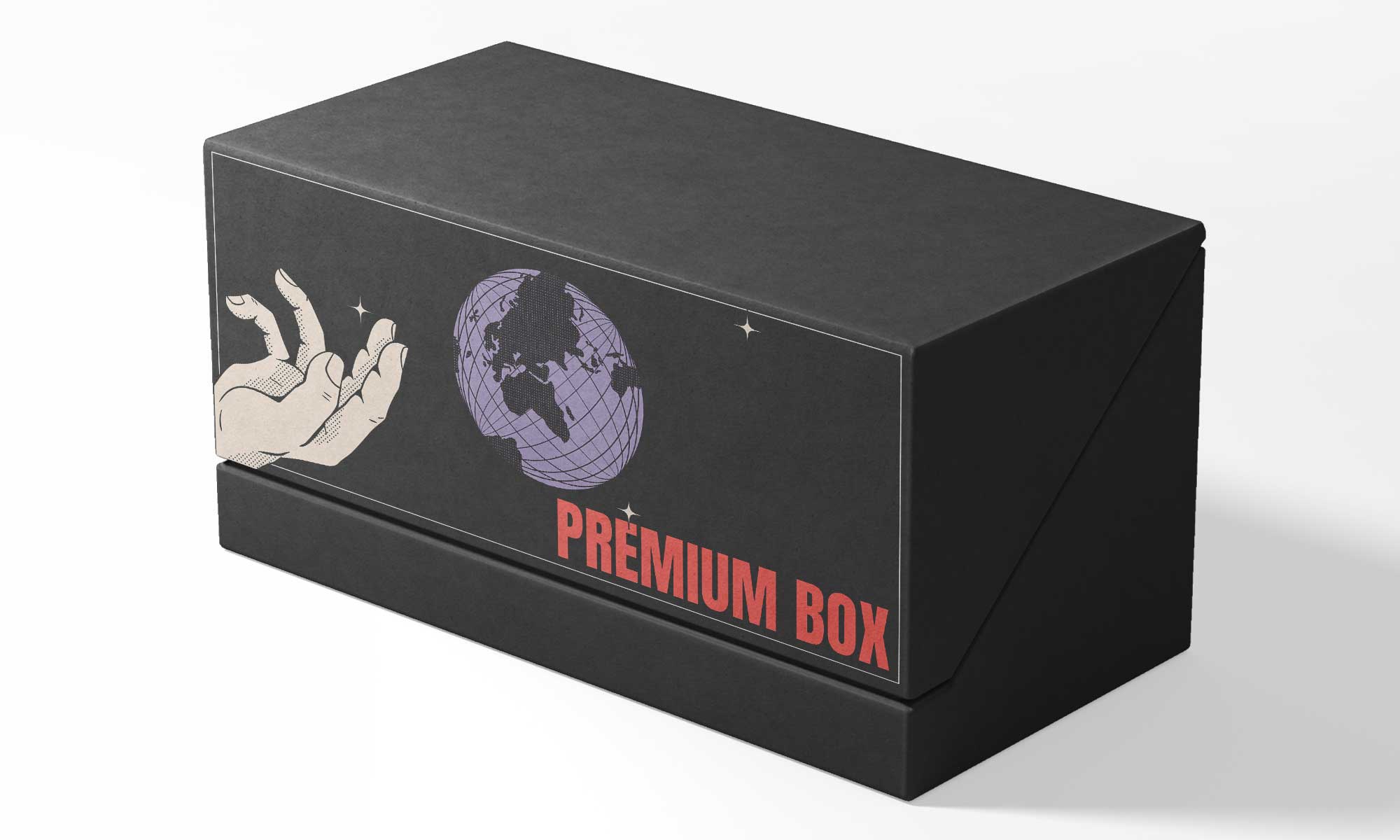 Scatola nera personalizzata con logo