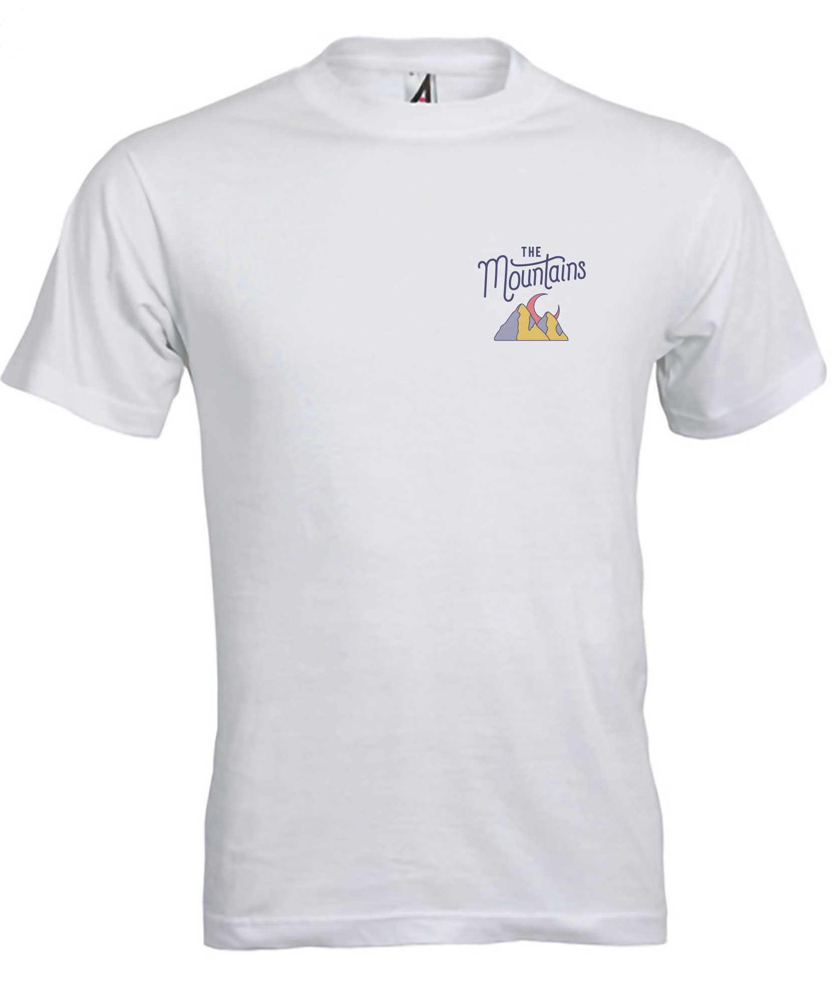 T-shirt bianca economica ideale per gli eventi e per le fiere