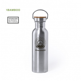 Borraccia In Vetro Con Manico E Tracolla, Rombo. Capacità 510ml, Con Segni Di Misura. Perfetta Per Palestra, Ufficio, Escursioni. Ecologica E A Prova Di Perdite.