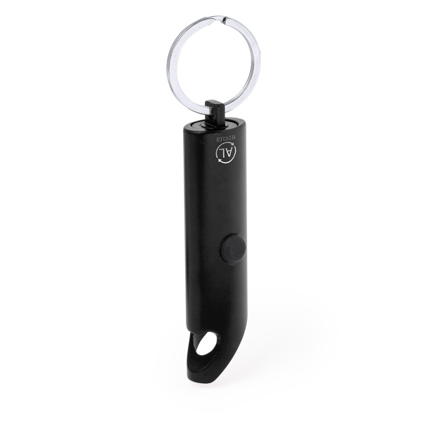 Décapsuleur porte-clés avec lampe-torche