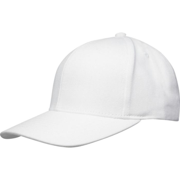 Cappellino 6 pannelli in cotone e poliestere riciclati