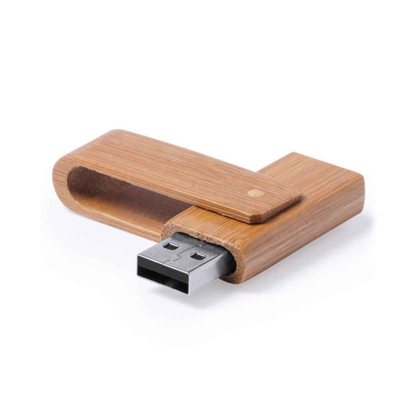 Clé USB en bambou 16 Go personnalisable
