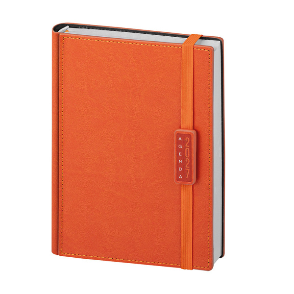Agenda giornaliera con chiusura ad elastico | 15x21 cm