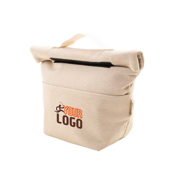 Sac isotherme rolltop en coton recyclé et RPET