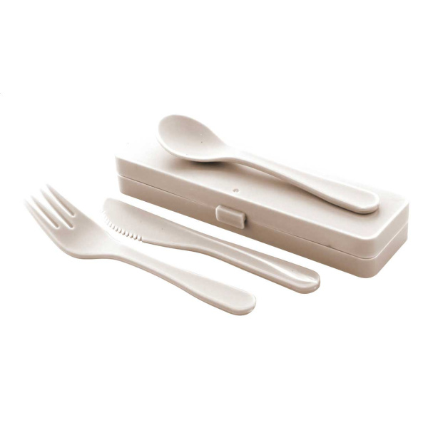 Set 3 posate con custodia coordinata