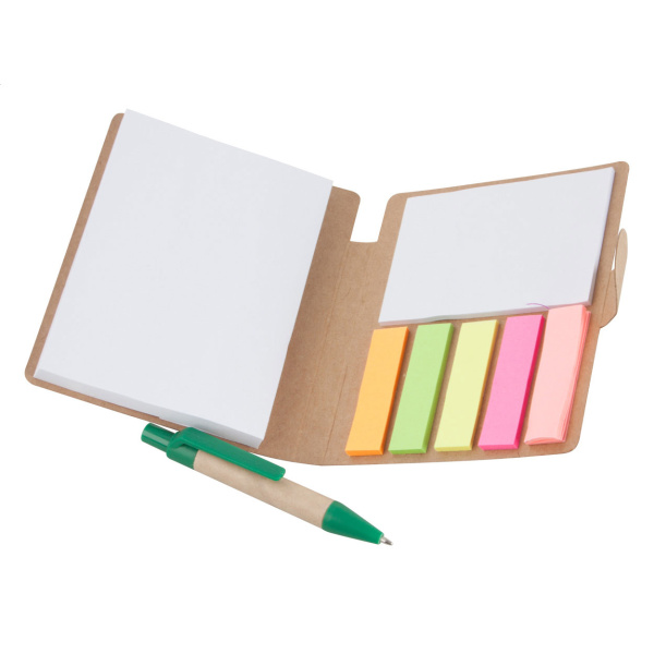 Bloc-notes personnalisé en carton recyclé