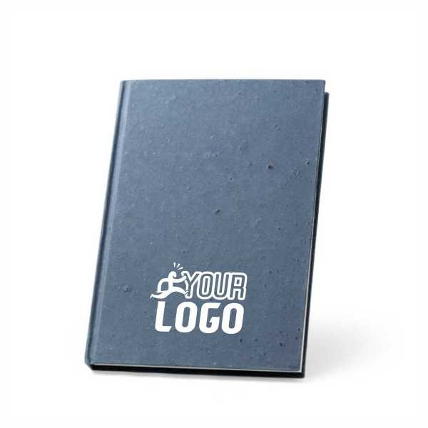 Bloc-notes en fibres de café et coton, couverture semi-rigide, 120 pages | A5