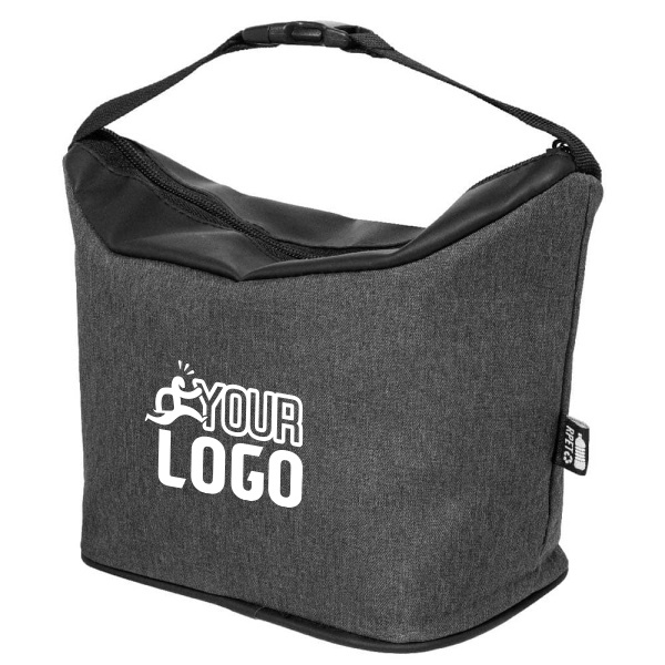 Sac isotherme en RPET avec détails en cuir recyclé