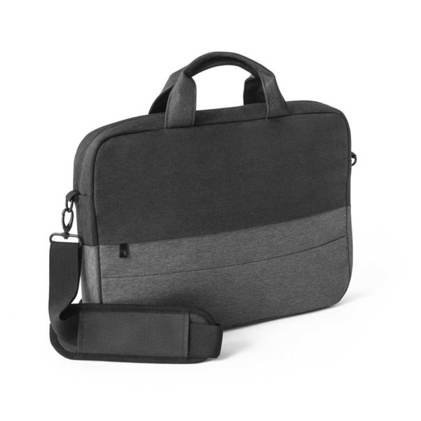Borsa imbottita in poliestere riciclato per laptop 15"