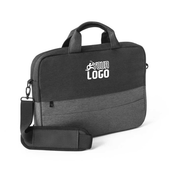Sac rembourré en polyester recyclé pour ordinateur portable 15"