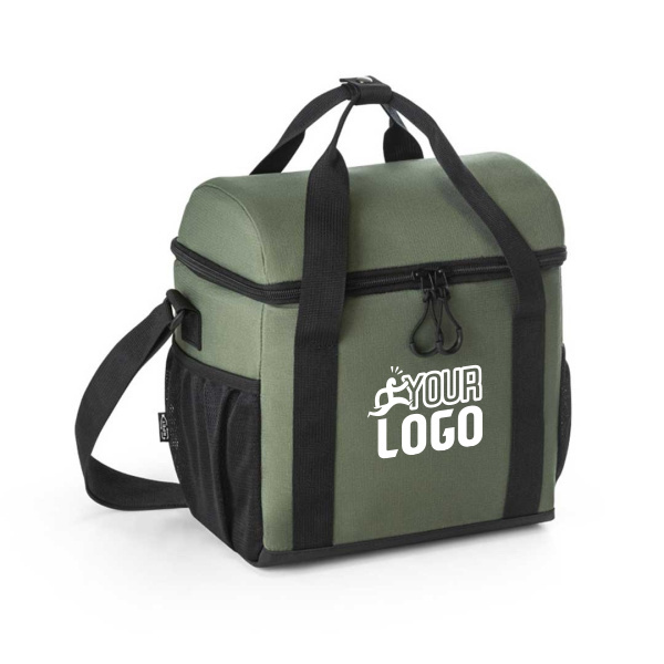Sac isotherme coloré et rembourré en polyester recyclé